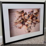 A13. Framed runners print. 